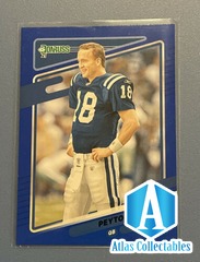 2021 Donruss Blue Press Proof No Helmet Variation #148 Peyton Manning Colts